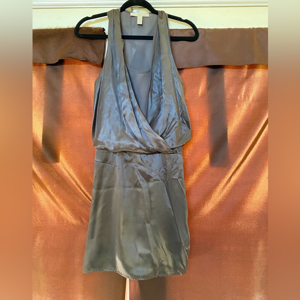 Banana Republic Heritage line silk twist back dress